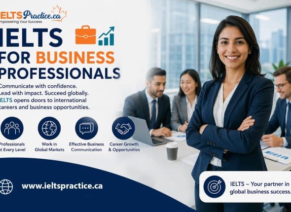 IELTS For Business Professionals | Achieve Higher Band Score For Career Success by ieltspractice.ca